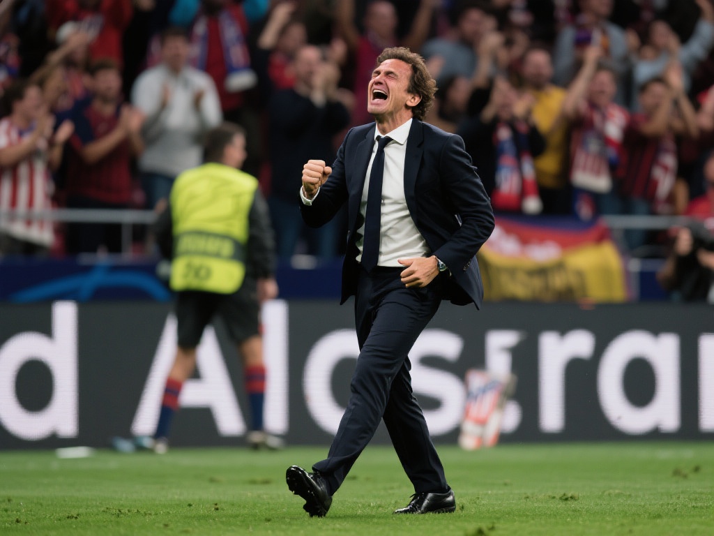 难掩激动之情!阿隆索赛后绕场致意时直接爬上球迷看台 此外,阿隆索作为一名经验丰富的球员和教练